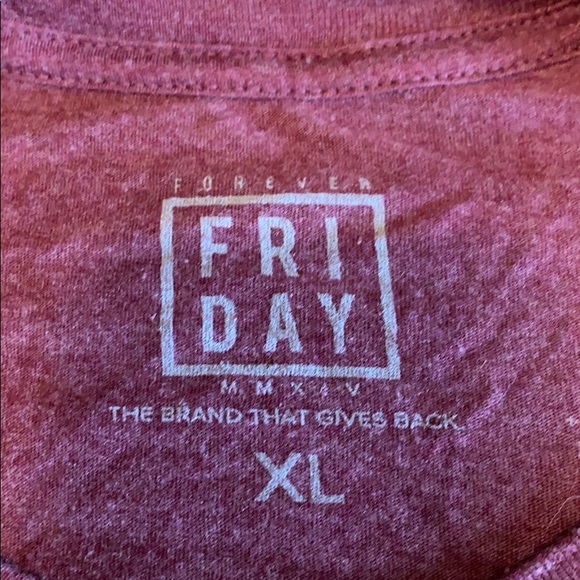 Men’s Tee Shirt Forever Friday Brunch Squad - XL - Picture 3 of 3